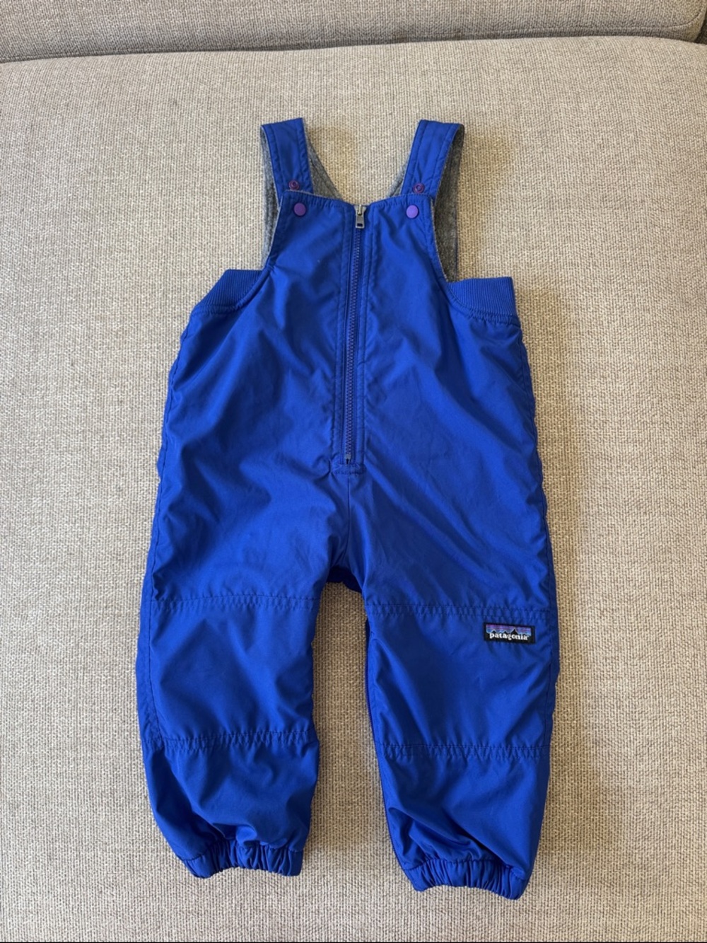 Patagonia Kids Royal Blue Insulated Overalls